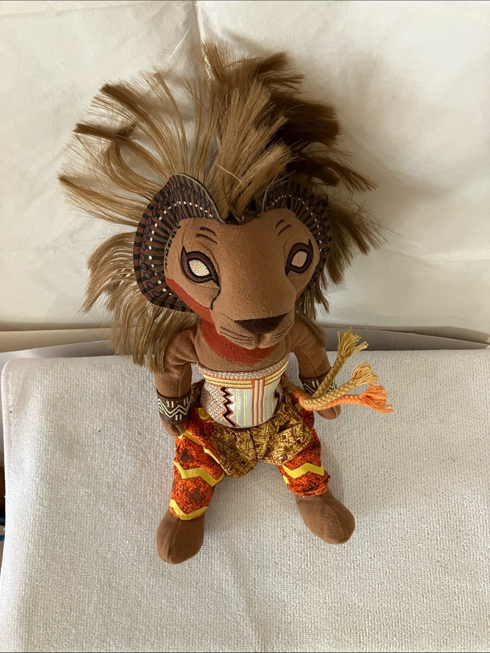 Disney’s Simba the Lion King Musical Bean Bag Plush Toy 10” Tall